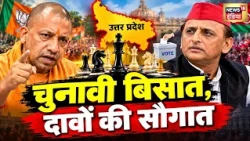 UP Elections 2027: चुनावी बिसात, दावों की सौगात! UP 2027 में किसका दांव भारी? | Yogi vs Akhilesh