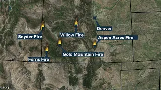 Aspen Acres wildfire: Evacuation orders in Custer County, Bishop Castle evacuated in Colorado