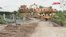 A race is underway on the roads of Hoa Tu | CT-TDT