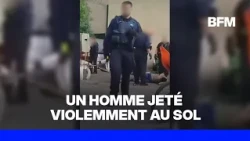 Police officer filmed violently shoving man to the ground in Carcassonne, investigation opened