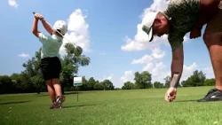The Six Year Old Golfer