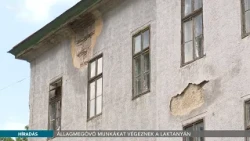 Állagmegóvó munkákat végez az önkormányzat a laktanya épületein - 2026.07.23.