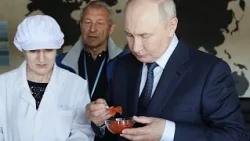 Putin visits disputed Kuril Islands in the Pacific for the first time – Japan protests