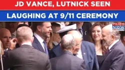 Trump Team's Vance, Lutnick Laugh On Cam At 9/11 Tribute In US Attended By NYC Mayor Zohran Mamdani