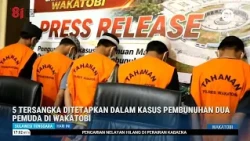 5 SUSPECTS NAMED IN WAKATOBI DOUBLE HOMICIDE CASE