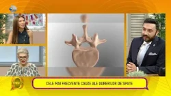 Follow us! - Dr. Liviu Vilceanu, despre durerile de spate: cand devin in motiv de ingrijorare?