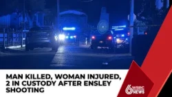 Man killed, woman injured, 2 in custody after Ensley shooting