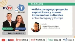 Paraguayan artist promotes exhibitions and new cultural exchanges between Paraguay and Europe
