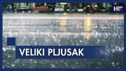 Veliki pljusak izazvao poplave i zastoje u Splitu