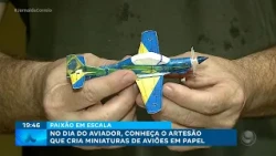Aviator Day: meet the artisan who creates miniature paper airplanes