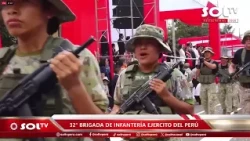 🇵🇪 THE 32ND INFANTRY BRIGADE PUT ON THEIR BEST DISPLAY AT THE PARADE!