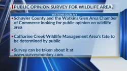 Public opinion survey opens for Watkins Glen wildlife area