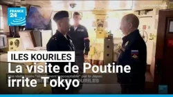 Poutine en visite sur une île revendiquée par le Japon, Tokyo proteste • FRANCE 24