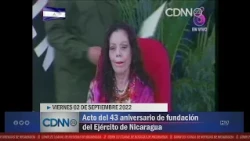 ACTO DEL 43 ANIVERSARIO DE FUNDACIÓN DEL EJÉRCITO DE NICARAGUA.