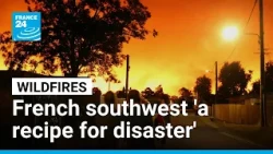 'A recipe for disaster': France's dry southwest struggles to contain wildfire • FRANCE 24 English