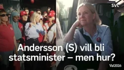 Magdalena Andersson (S) vill bli statsminister – men vill inte säga hur