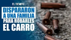 Family attacked with gunfire during vehicle theft in Puente Aranda in front of a minor