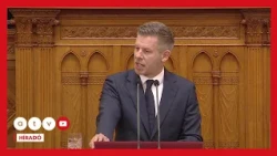 Magyar Péter: az Orbán-kormány hazudott a költségvetésről