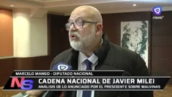 El diputado Marcelo Mango analizó la cadena nacional de Javier Milei