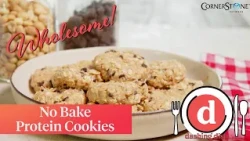 The Perfect Snack For Every Situation, No Bake Protein Cookies | Dashing Dish