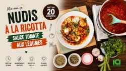Mix-moi ça: Nudis à la Ricotta | Sauce Tomate aux Légumes