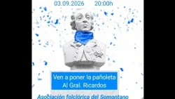 Placing the Festival Scarf on the Statue of General Ricardos 2026