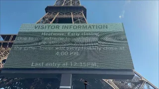 Parigi, la Torre Eiffel chiude per il caldo: annullate tutte le prenotazioni dopo le ore 12