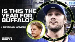 Can Josh Allen lead the Bills to the Super Bowl? 🍿 + Latest injury updates | NFL Live