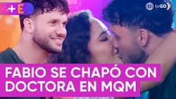 Fabio besa a doctora en pleno baile | Más Espectáculos (HOY)
