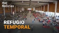 Wildfire evacuees receive assistance | RTVE News
