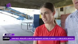 Oana Roșca, silver medalist at the Junior II Championship, 2000-meter steeplechase