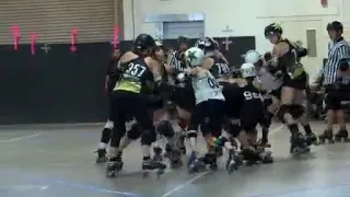 Rumble on the Rio roller derby tournmant held in Albuquerque