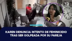 Karen beaten alongside her son by her partner in Álvaro Obregón; reports attempted femicide