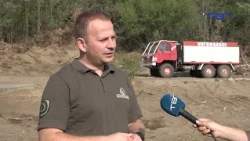 Požar pred gašenjem: Situacija u Deliblatskoj peščari stabilna - TV Pančevo