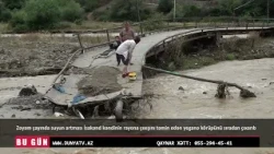 Zəyəm çayında suyun artması