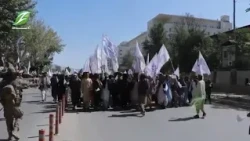 د اسد ۲۴مې په مناسبت یو شمېر دیني علماء او د مدرسو طالب العلمان غونډه
