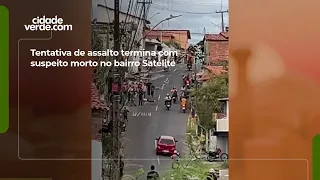 Attempted robbery ends with suspect dead in Satélite neighborhood