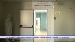 CATANZARO “SALUTE MENTALE AL COLLASSO, LA SICILIA PAGA L’INERZIA DEL GOVERNO”