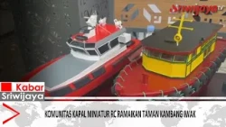 RC Miniature Boat Community Brightens Up Kambang Iwak Park