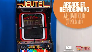 David Rouby (Tryptik Games) parle arcade et retrogaming à Metztorii sur Moselle TV
