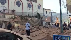 🚨 #AEstaHora | Así se observa la iglesia del barrio El Carmen, en Manizales.