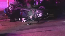Overnight chase involving deputies from Lake Co, Ind. ends in rollover crash in Morgan Park