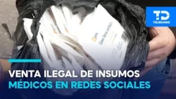 TELEDIARIO uncovers the sale of medical supplies online marked "not for sale"