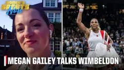 Comedian and actress Megan Gailey on her experience attending Wimbledon 🎾 | Women’s Sports Now