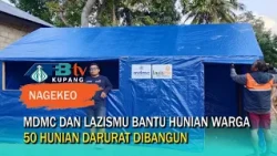 Muhammadiyah Bangun 50 Hunian Darurat Korban Gempa Nagekeo