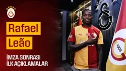 🎙️ First comments from our new signing Rafael Leão following his signing ceremony 👇