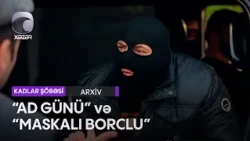 "Ad günü" və "Maskalı borclu" - (Kadrlar Şöbəsi)