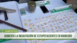 Aumenta la incautación de estupefacientes en Rgro. y se ajusta 2 meses sin homicidios