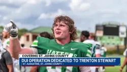 St. Johns County DUI operation dedicated to Trenton Stewart