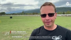 The sky over Divonne-les-Bains to light up with 1,000 drones